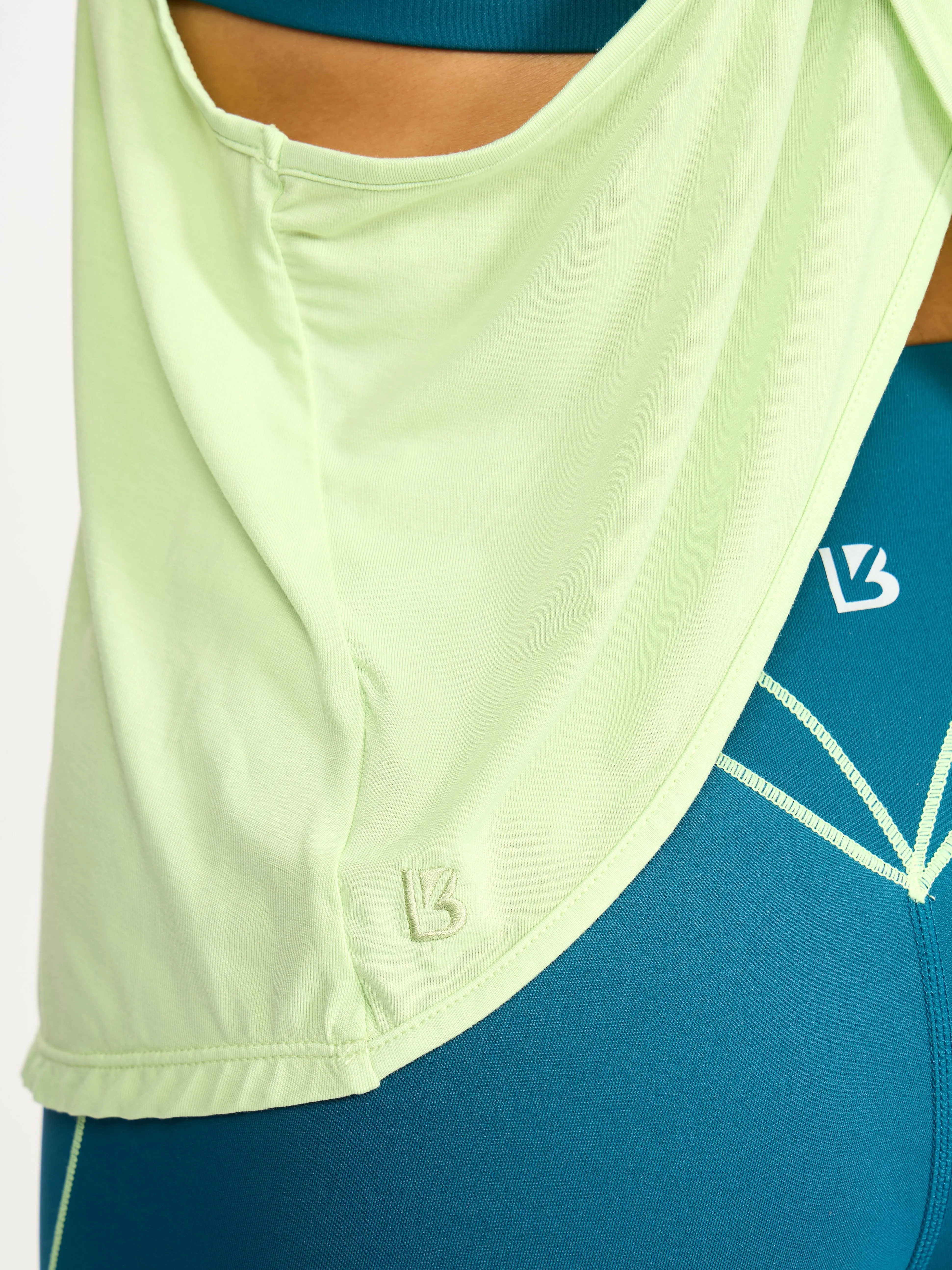 Halo Iris Tank - Lima Bean sold by BuffBunny product image thumbnail 3