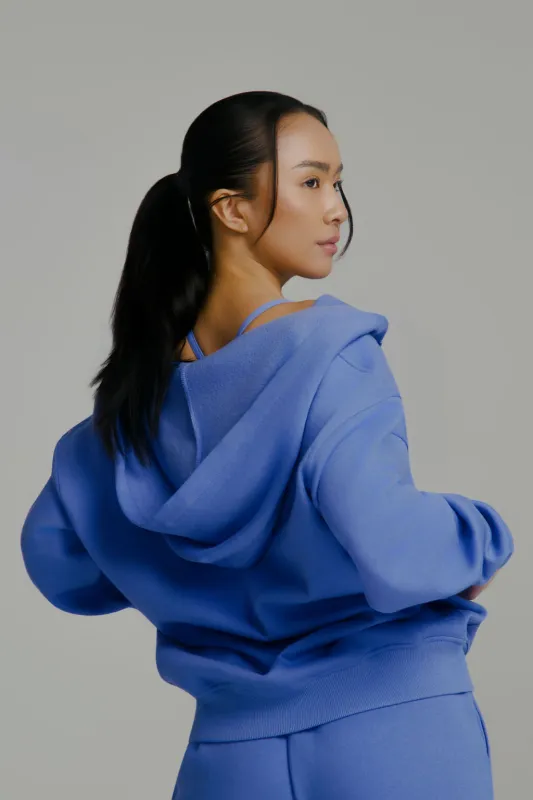 Threads Zip Hoodie - Azul made by BuffBunny