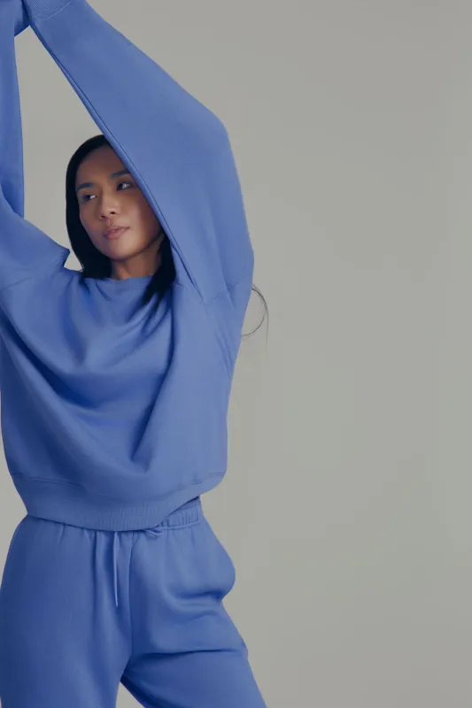Threads Crew Pullover - Azul made by BuffBunny