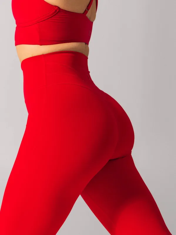 Legacy Legging - Lipstick Red made by BuffBunny
