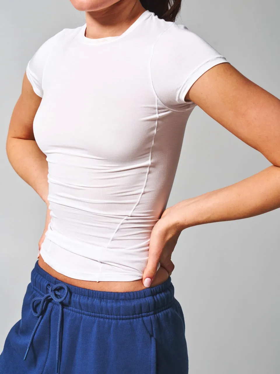 Halo Tee - White sold by BuffBunny product image thumbnail 2