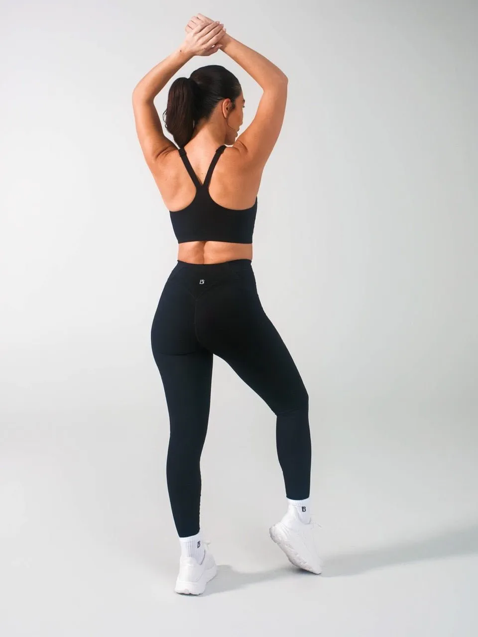 Airbrush Sports Bra - Onyx Black sold by BuffBunny product image thumbnail 5