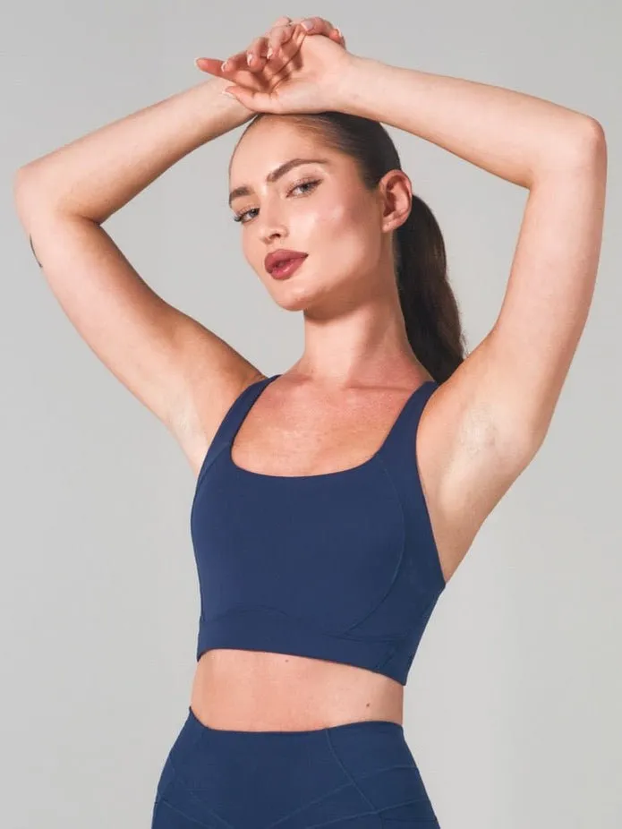 Airbrush Sports Bra - Baked Blue sold by BuffBunny