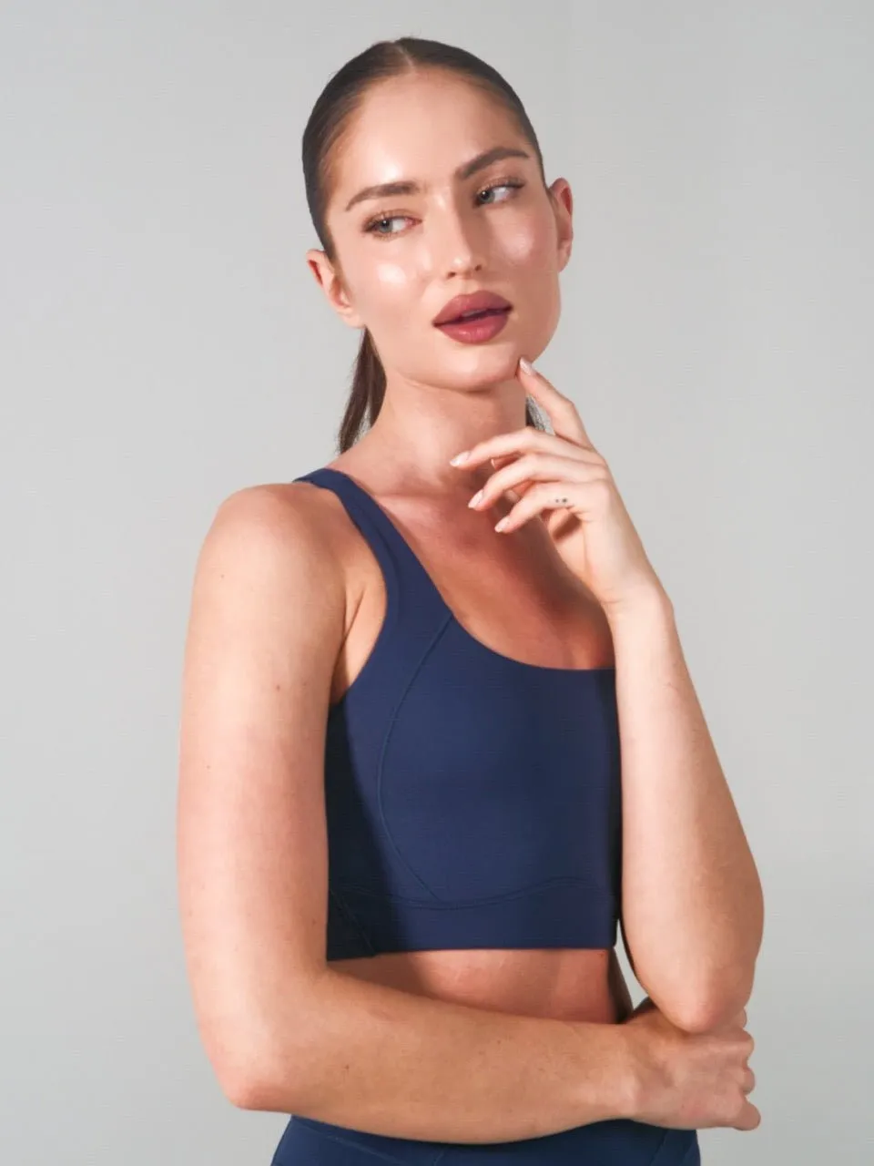 Airbrush Sports Bra - Baked Blue sold by BuffBunny product image thumbnail 4