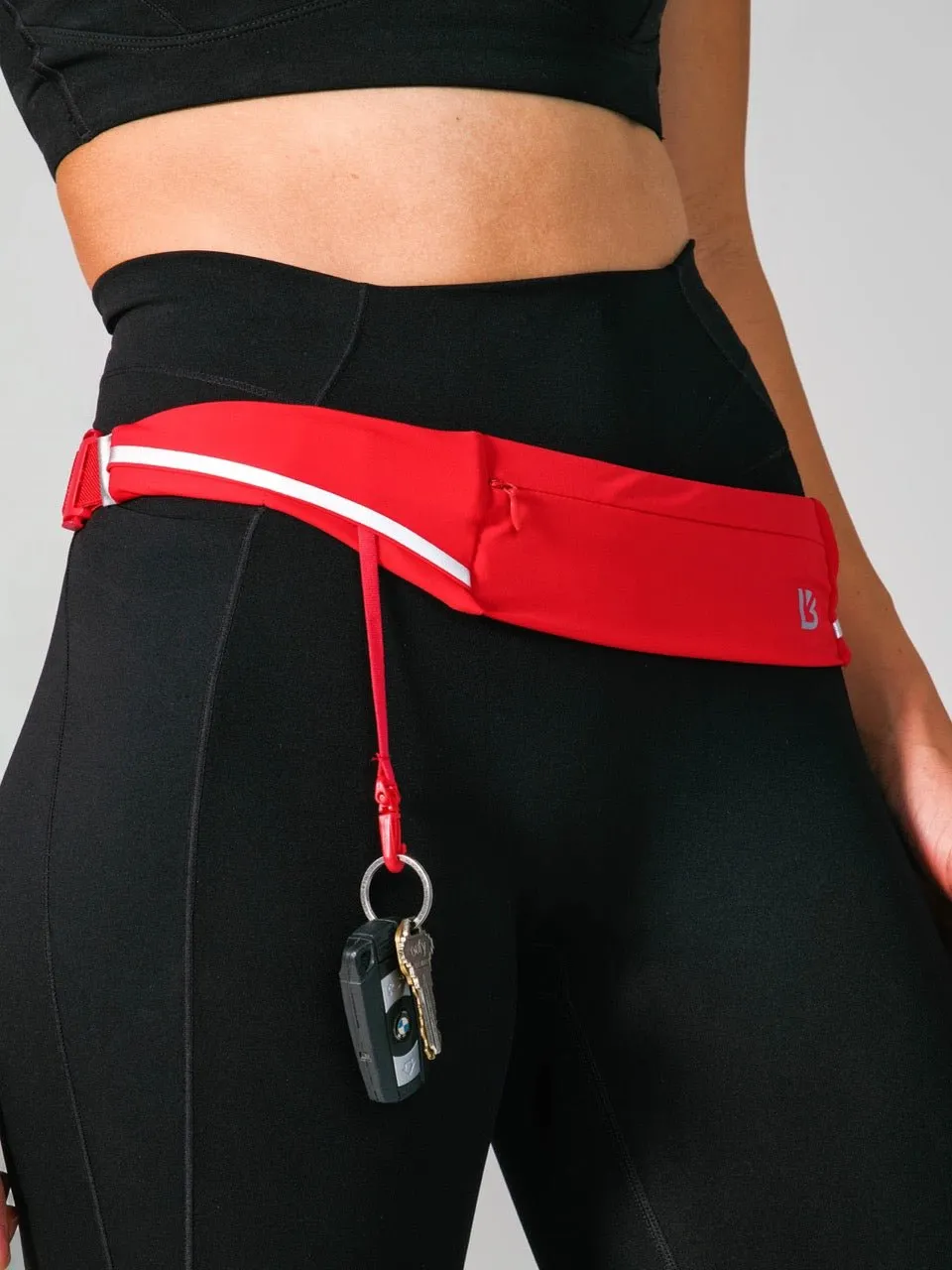 Story Running Belt - Lipstick Red sold by BuffBunny
