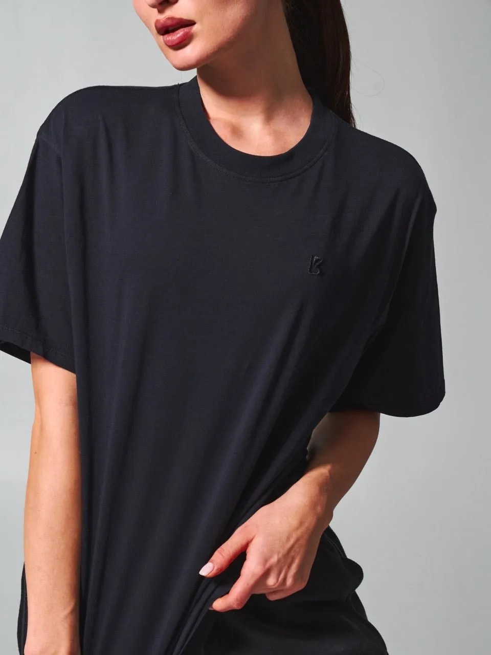 Essential Short Sleeve Tee - Onyx Black sold by BuffBunny product image thumbnail 4