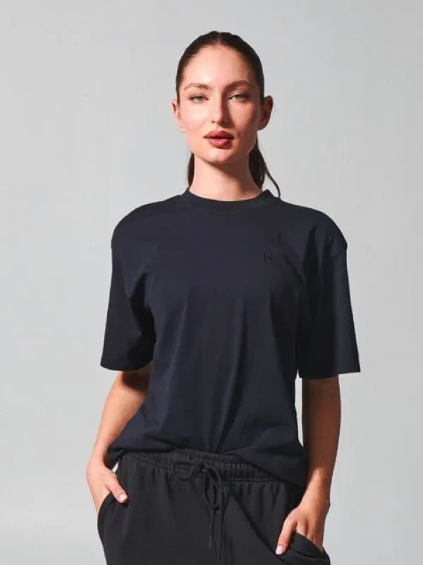 Essential Short Sleeve Tee - Onyx Black made by BuffBunny