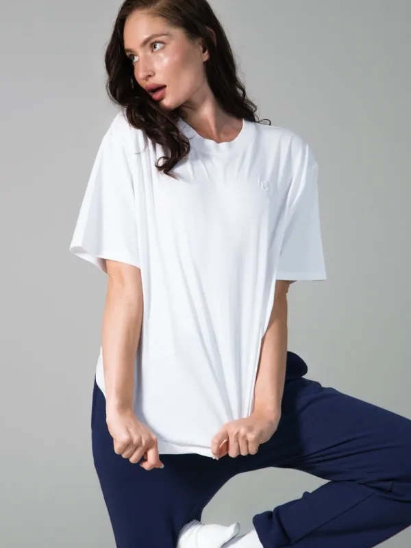 Essential Short Sleeve Tee - White made by BuffBunny