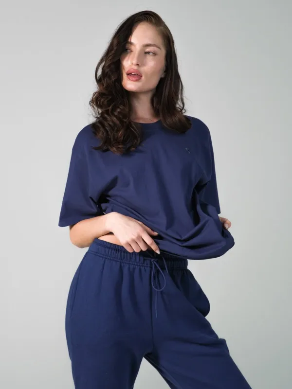 Essential Short Sleeve Tee - Baked Blue made by BuffBunny