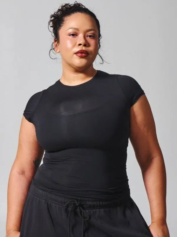 Halo Tee - Onyx Black made by BuffBunny