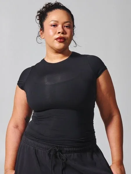 Halo Tee - Onyx Black sold by BuffBunny