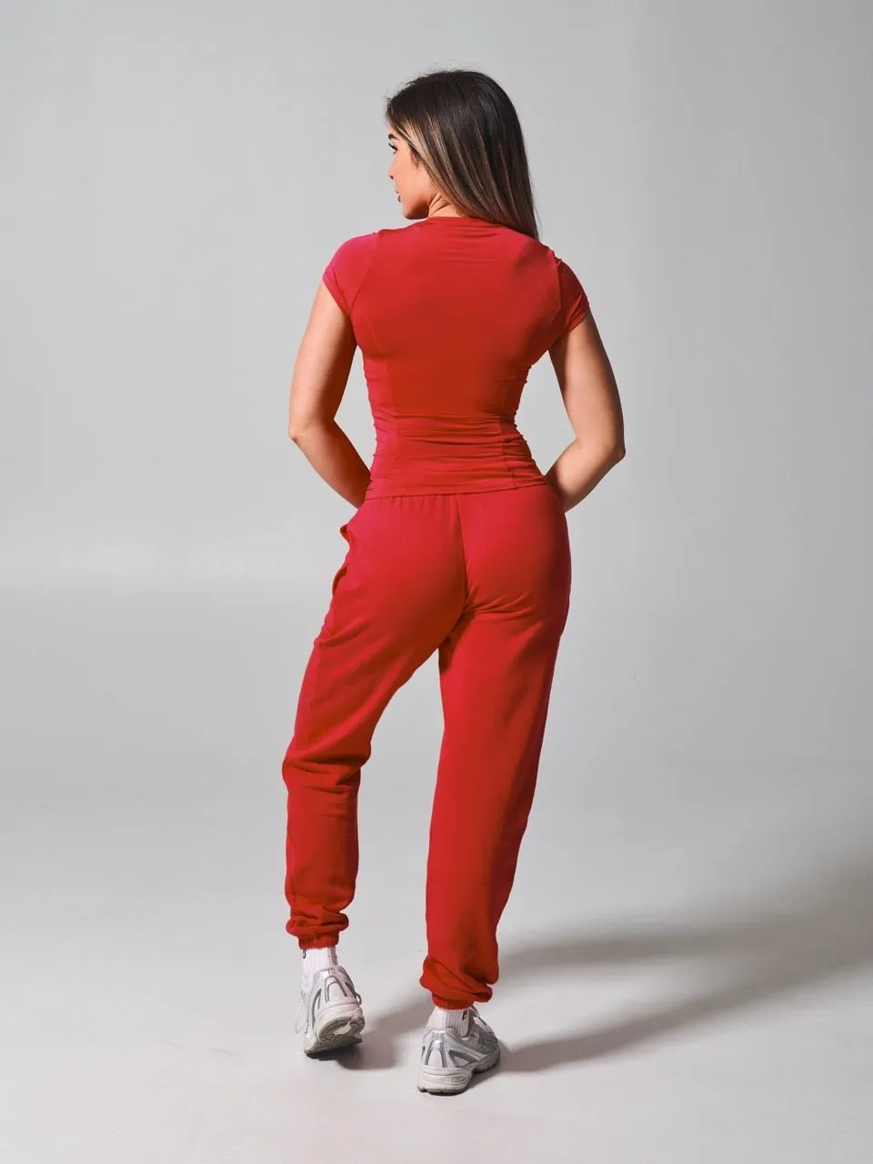 Halo Tee - Lipstick Red sold by BuffBunny product image thumbnail 5