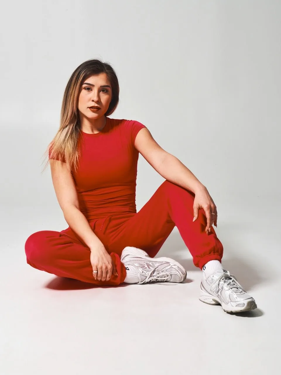 Halo Tee - Lipstick Red sold by BuffBunny product image thumbnail 2