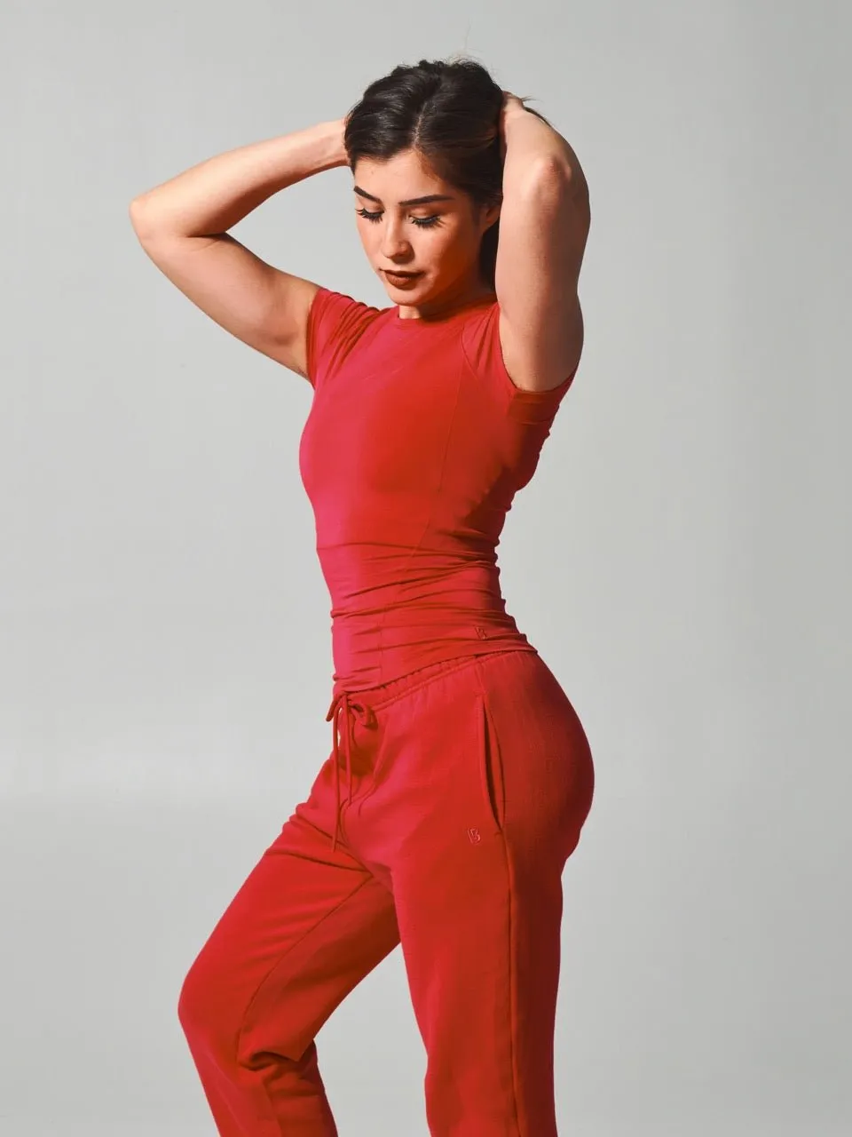 Halo Tee - Lipstick Red sold by BuffBunny product image thumbnail 3