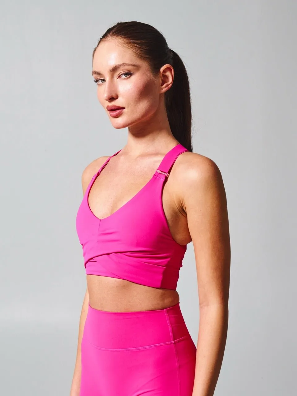 Candy Wrap Sports Bra - Miami Vice sold by BuffBunny product image thumbnail 3