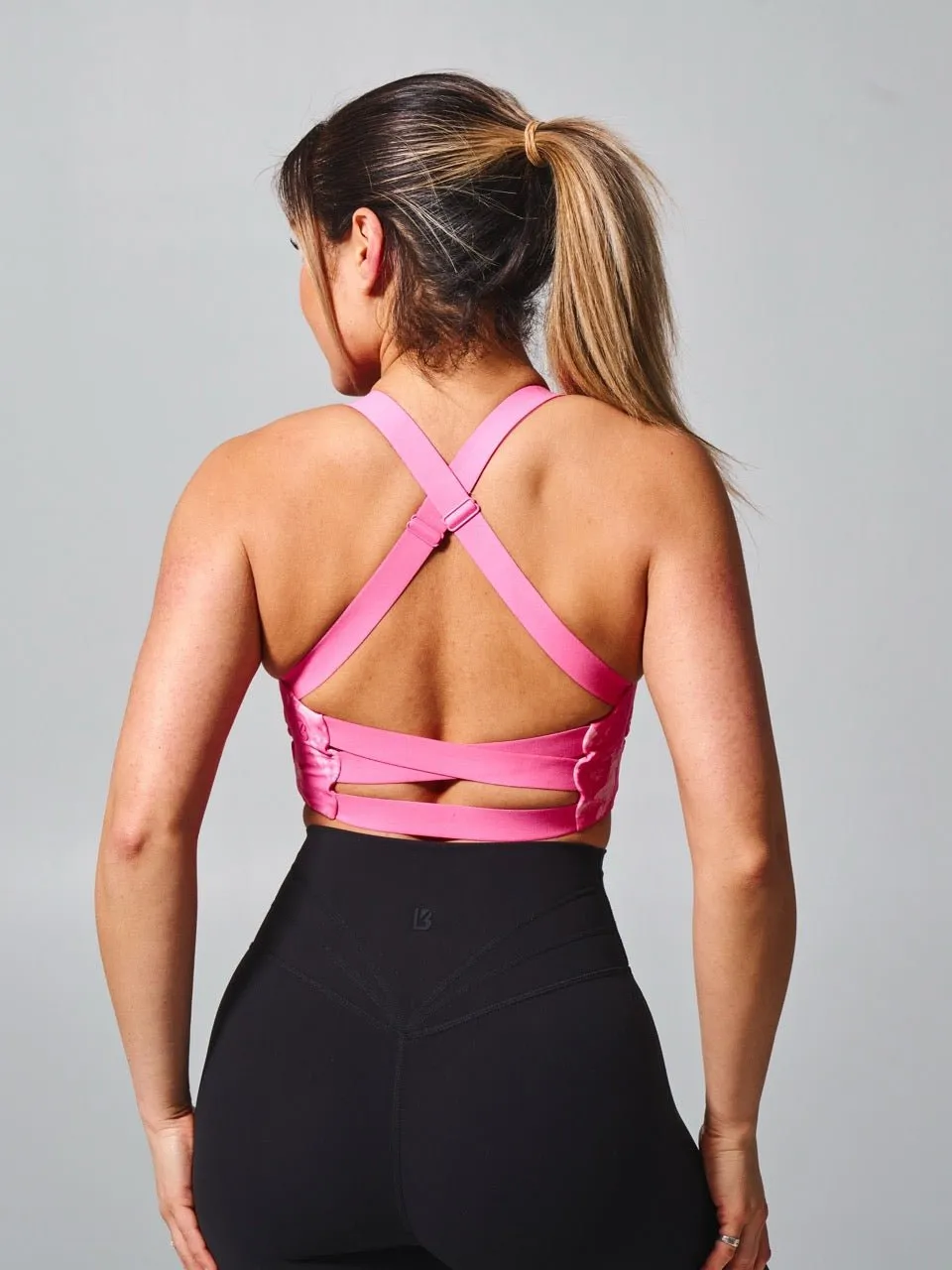 Candy Wrap Sports Bra - Essential Print sold by BuffBunny product image thumbnail 4