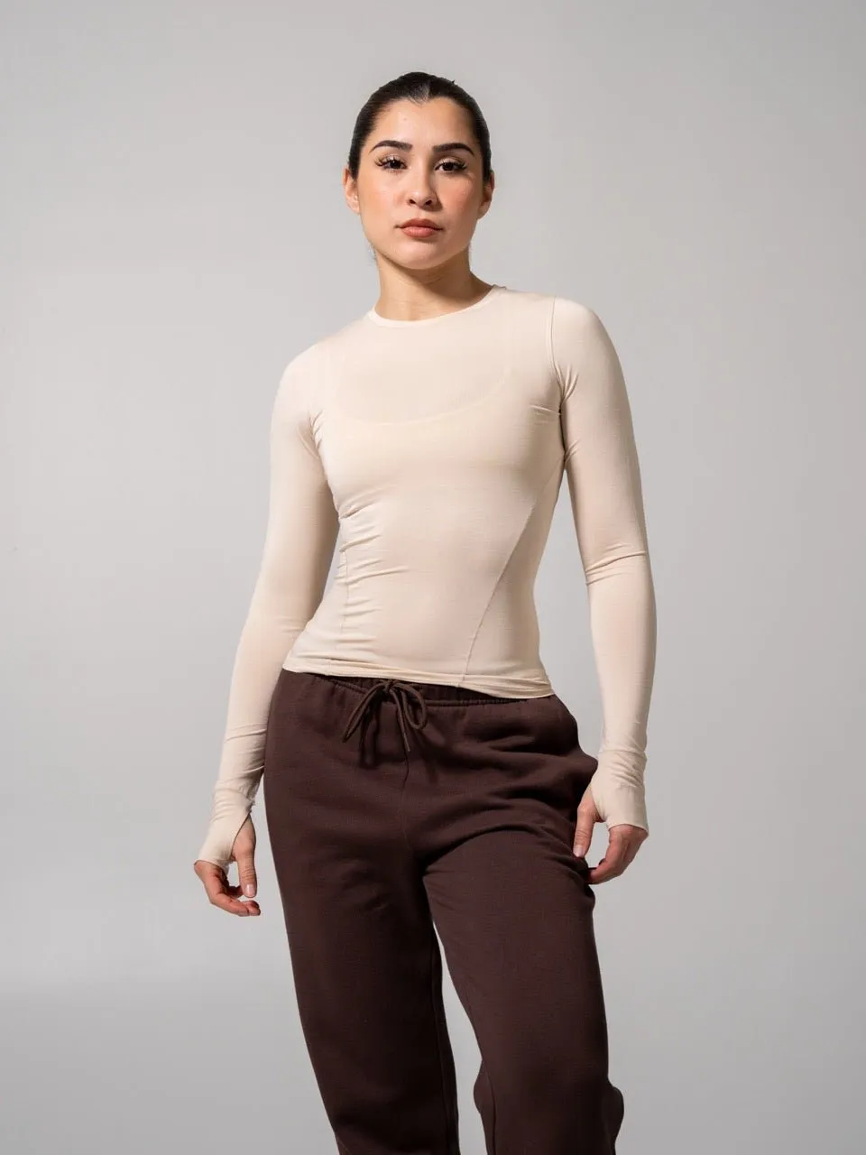 Halo Long Sleeve Hip Tee - Stardust sold by BuffBunny