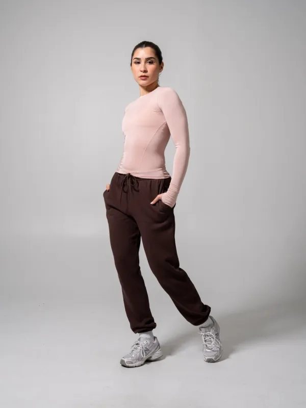 Halo Long Sleeve Hip Tee - Strawberry Milk sold by BuffBunny