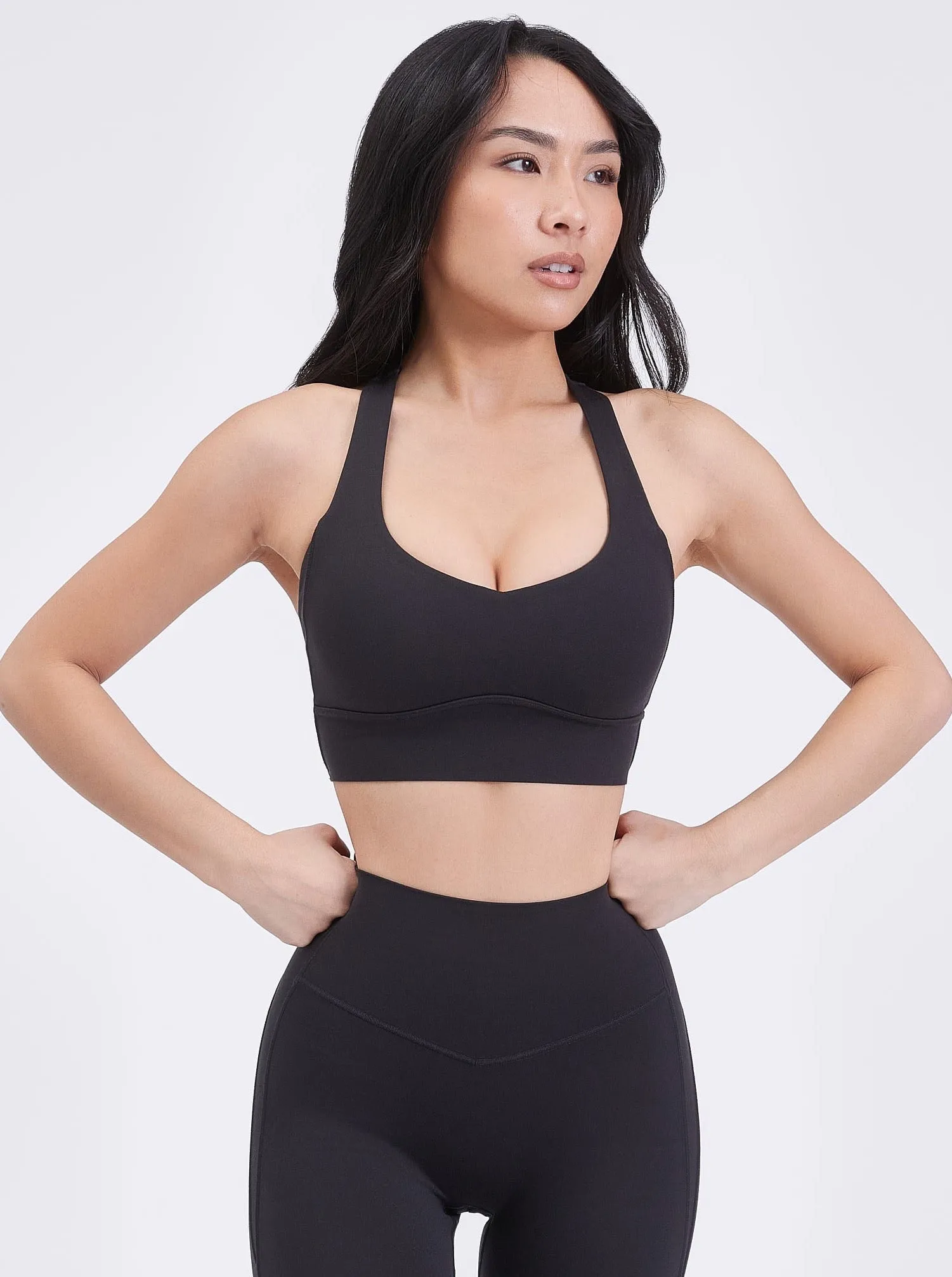 Collagen Sports Bra - Onyx Black sold by BuffBunny product image thumbnail 2