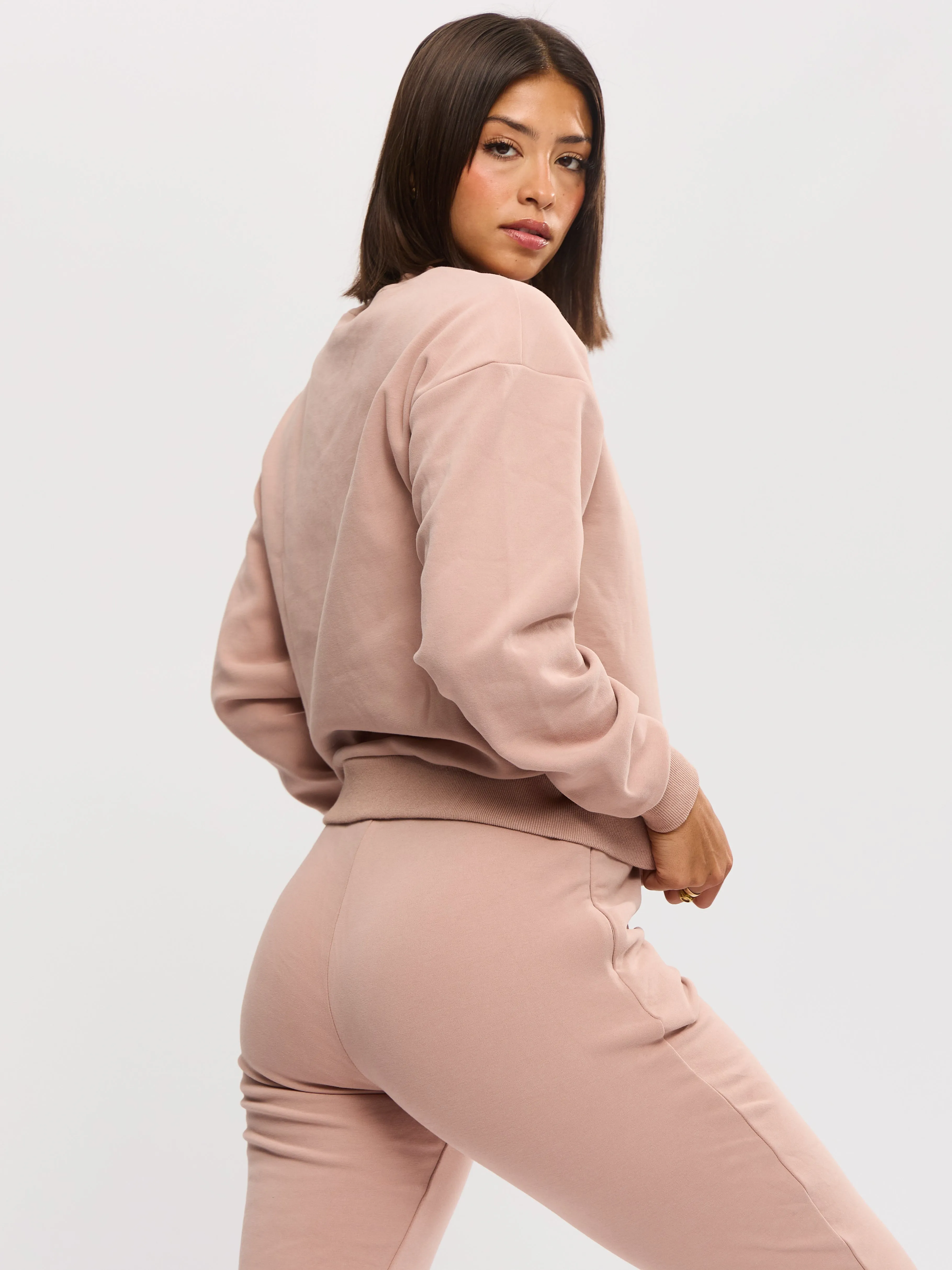 Cloud Crew Pullover - Mauve sold by BuffBunny product image thumbnail 4