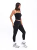 Butter Bandeau Crop - Onyx Black sold by BuffBunny