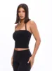 Butter Bandeau Crop - Onyx Black sold by BuffBunny