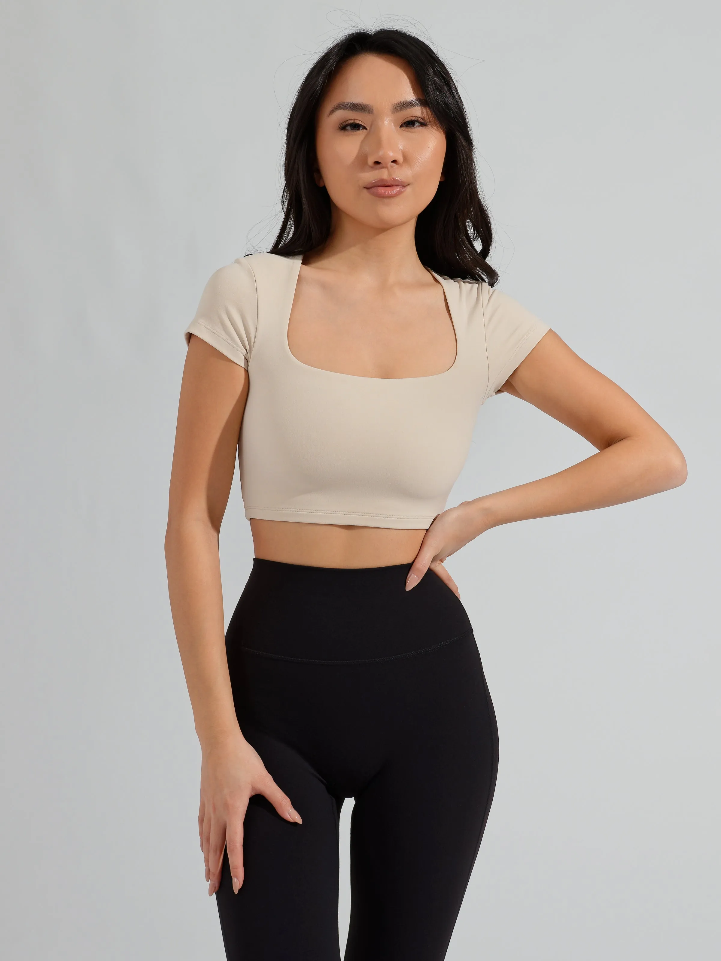 Butter Crop Top - Stardust sold by BuffBunny product image thumbnail 3