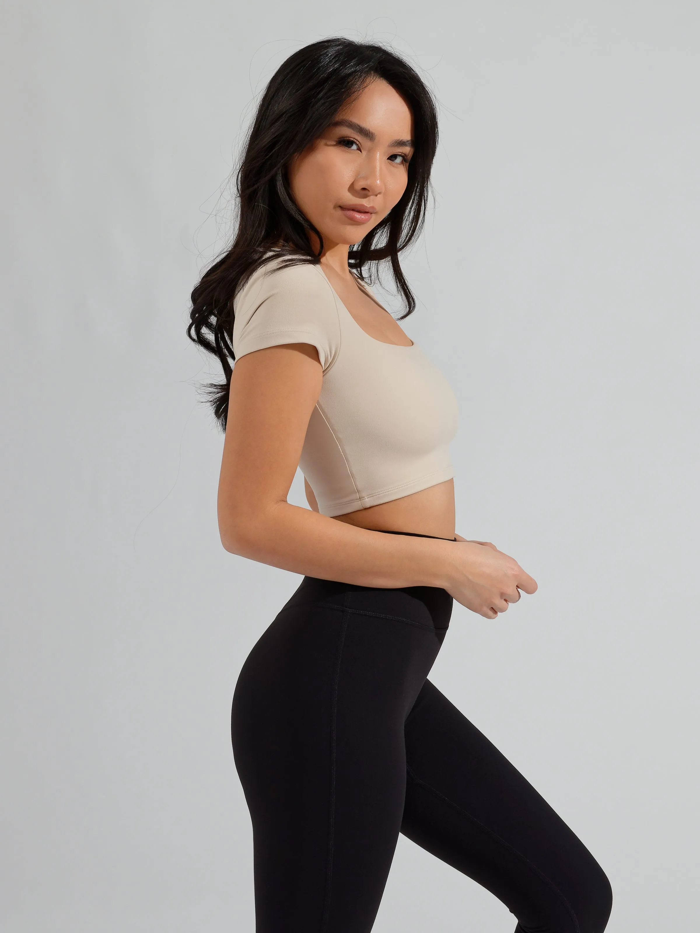 Butter Crop Top - Stardust sold by BuffBunny product image thumbnail 4