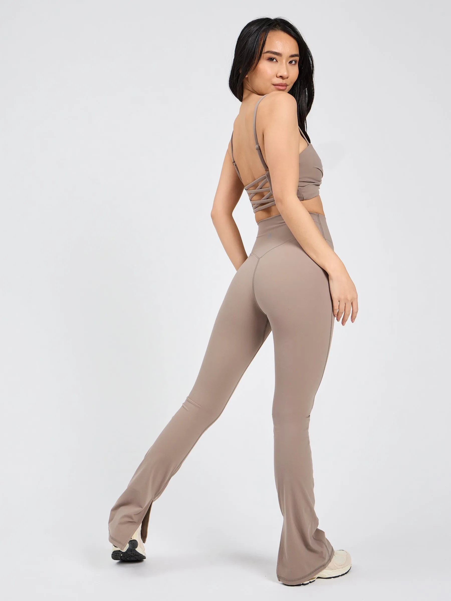 Ivy Wrap Sports Bra - Chai Latte sold by BuffBunny product image thumbnail 2