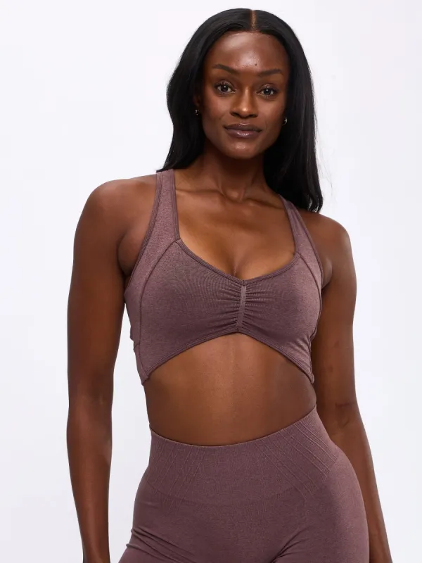 Form Reversible Seamless Sports Bra - Mocha Berry sold by BuffBunny