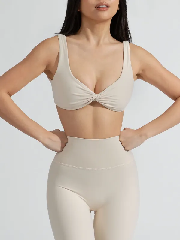 Twisted Sports Bra - Stardust sold by BuffBunny