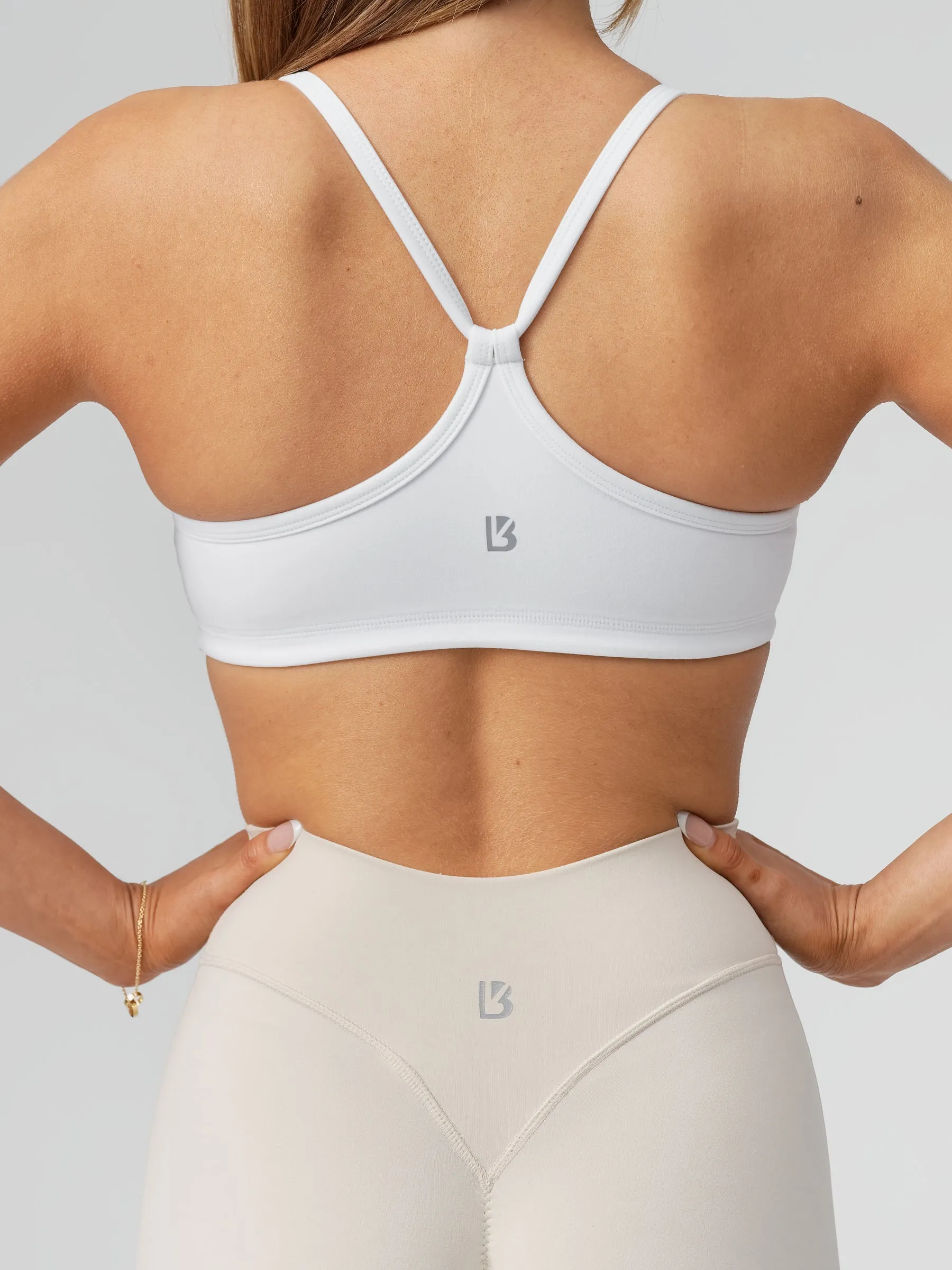 Reversible Sports Bra - White and Stardust sold by BuffBunny product image thumbnail 5