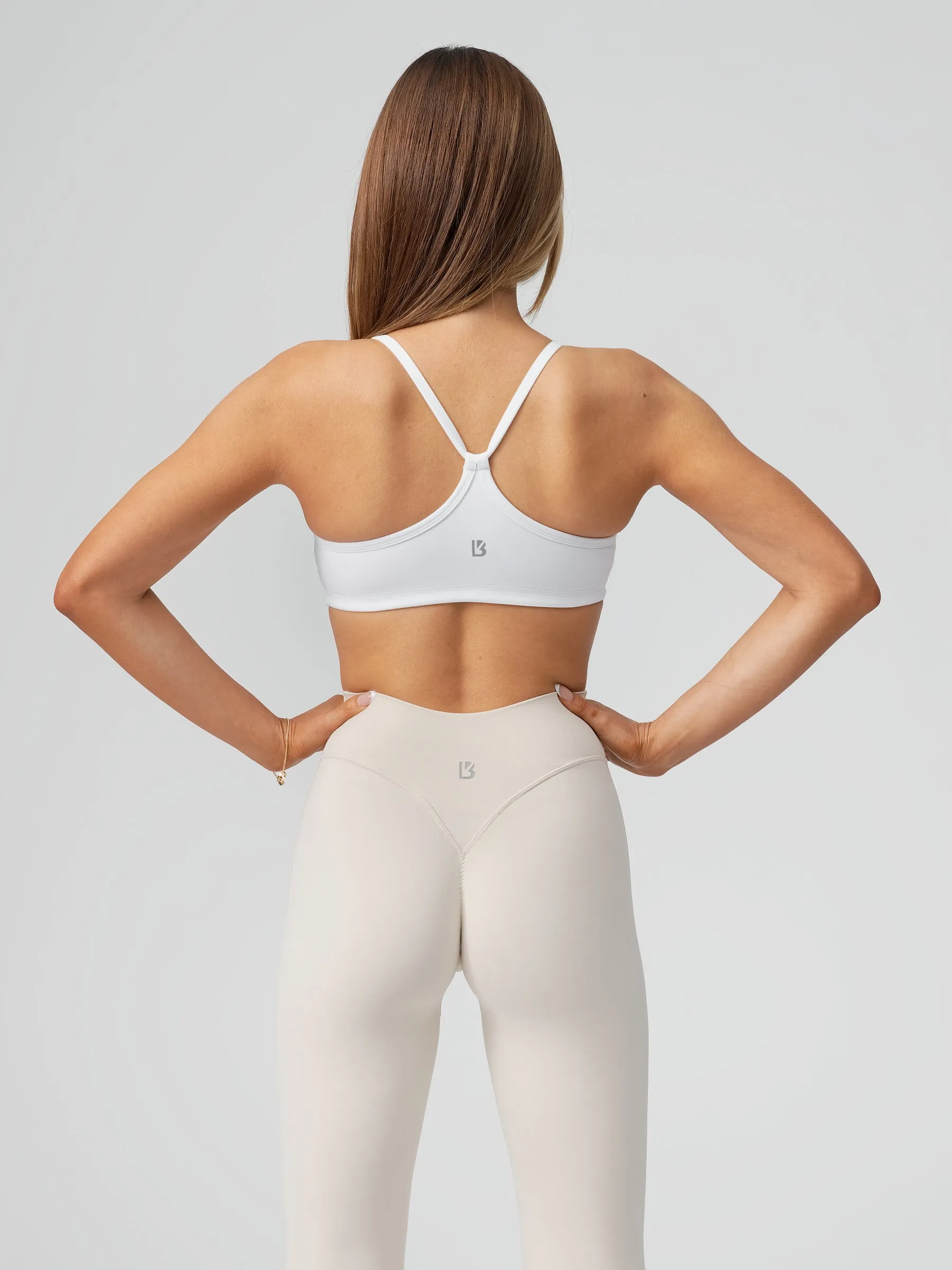 Reversible Sports Bra - White and Stardust sold by BuffBunny product image thumbnail 4