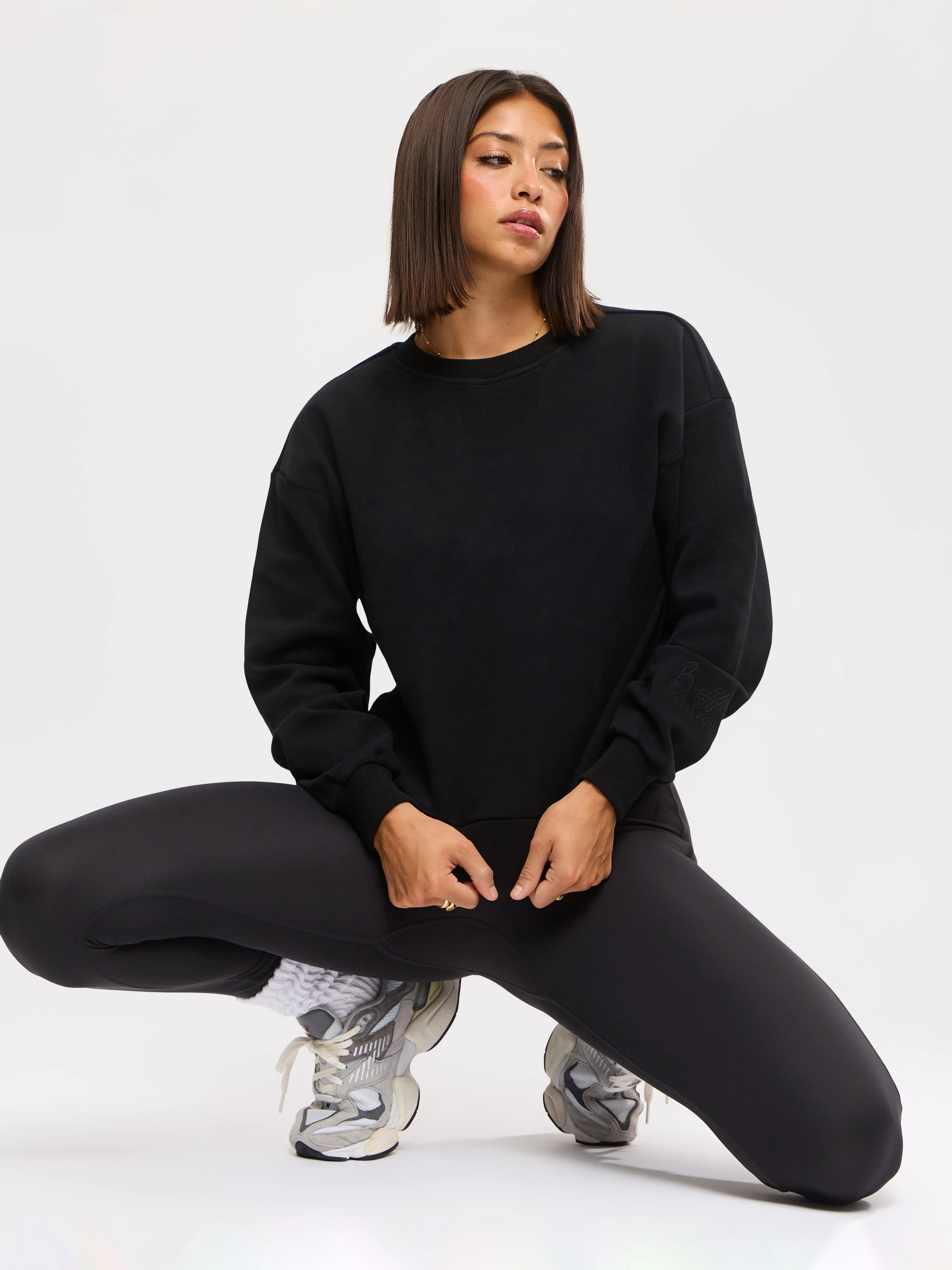 Cloud Crew Pullover - Onyx Black sold by BuffBunny product image thumbnail 2