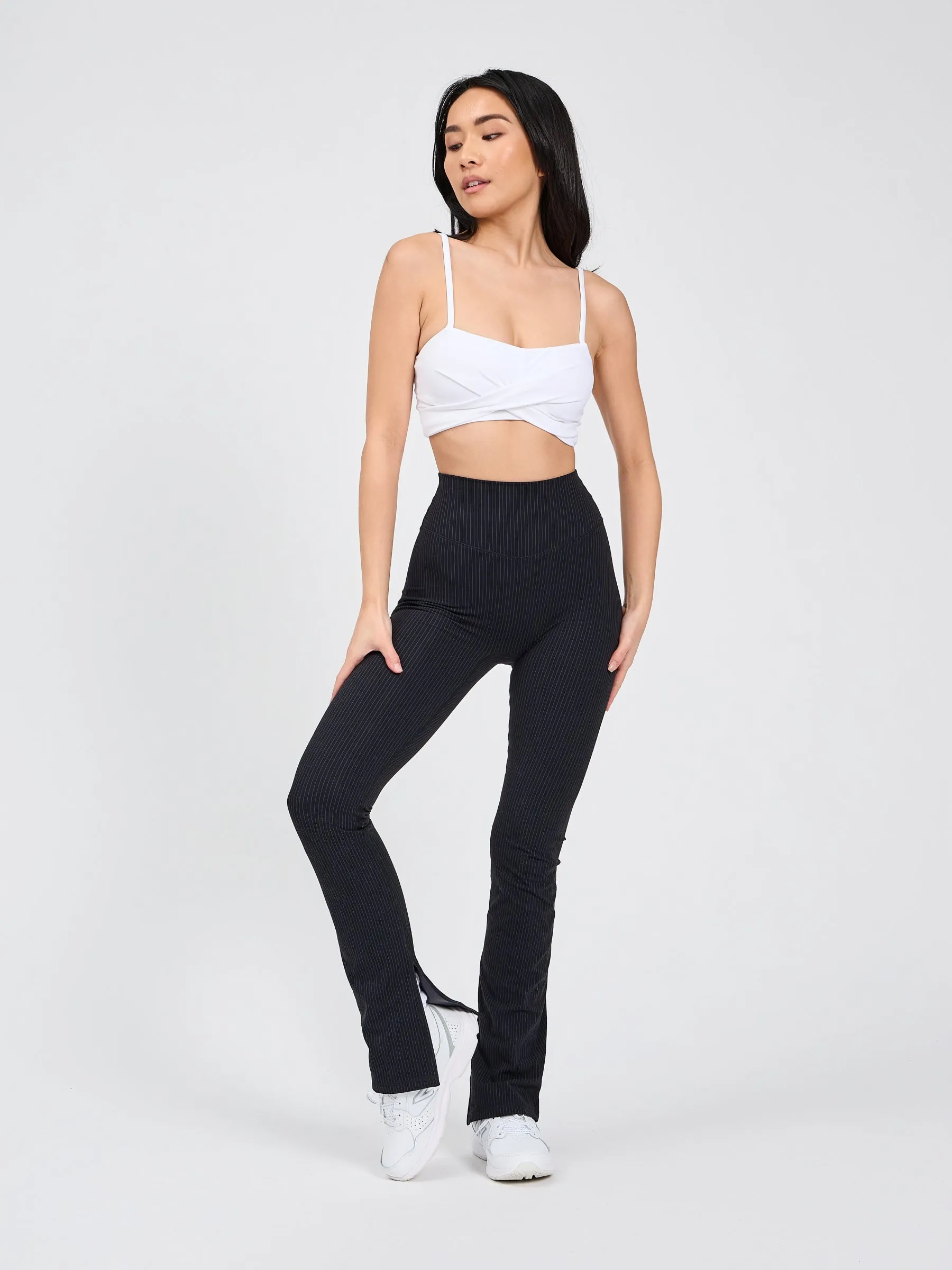 Ivy Wrap Sports Bra - White sold by BuffBunny product image thumbnail 3