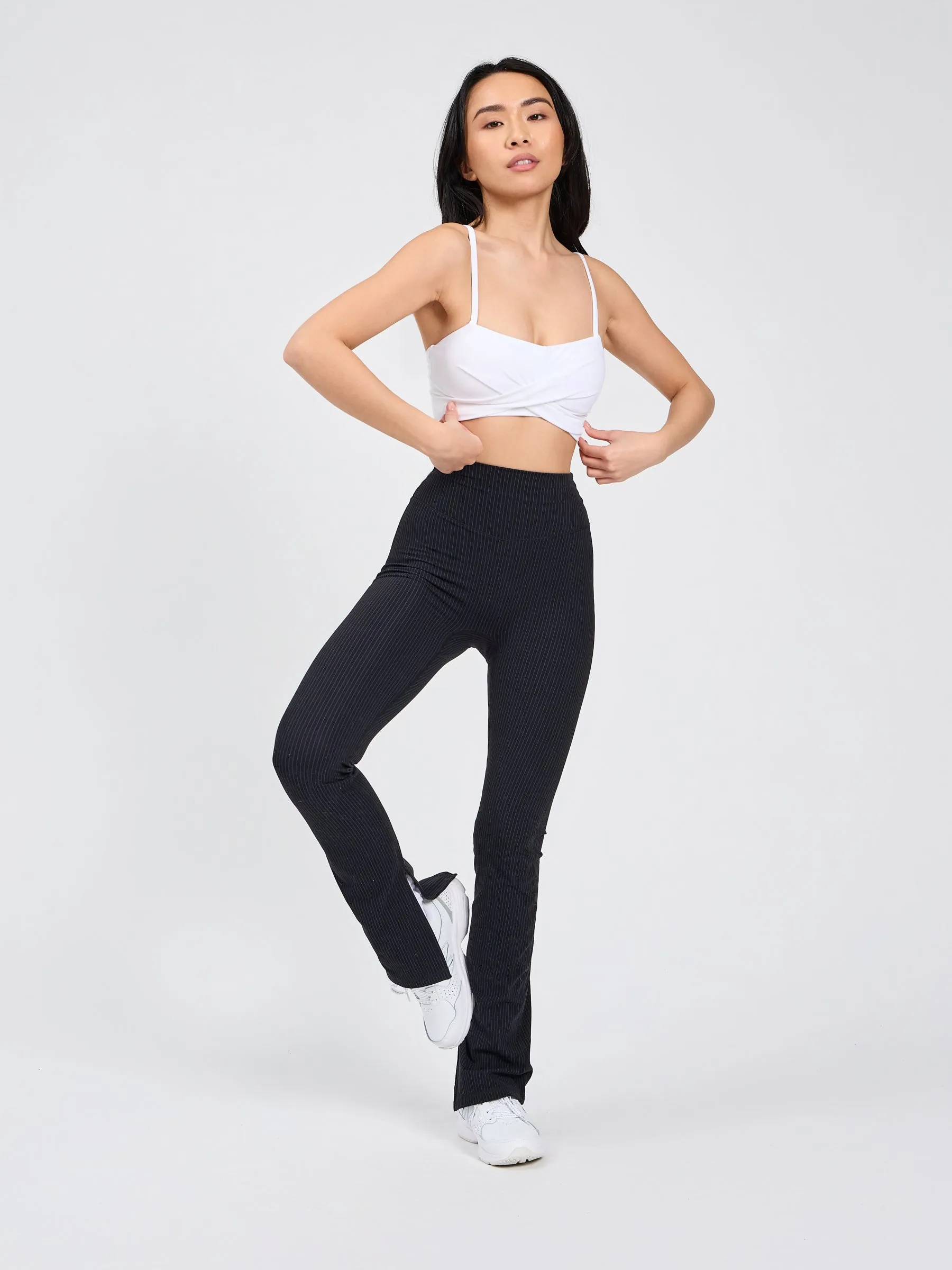 Ivy Wrap Sports Bra - White sold by BuffBunny product image thumbnail 2