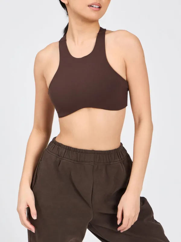 Curve Sports Bra - Cold Brew sold by BuffBunny