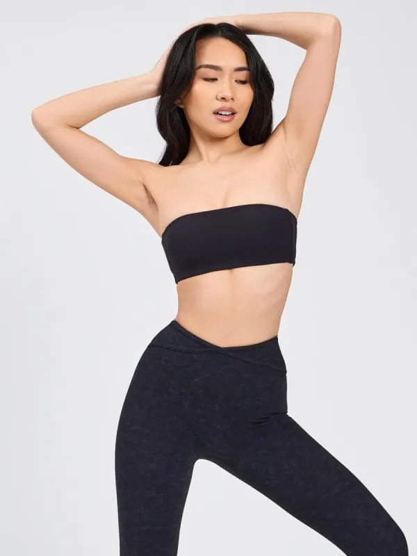 Airknit Bandeau - Onyx Black sold by BuffBunny