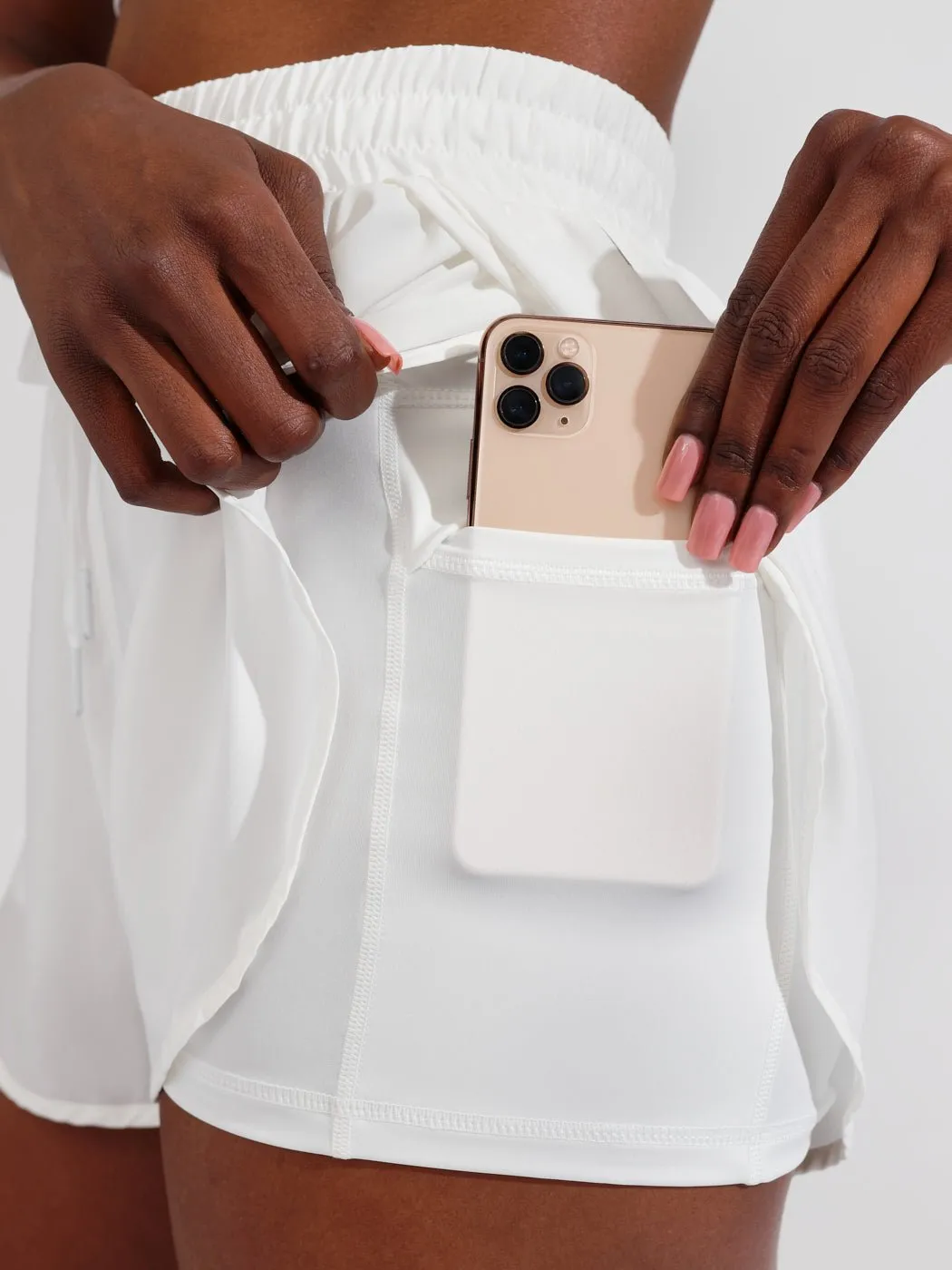 Lifesaver Short - White sold by BuffBunny product image thumbnail 4