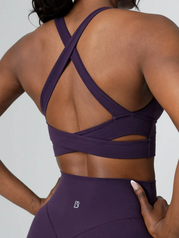 Alpha Sports Bra - Vanity sold by BuffBunny