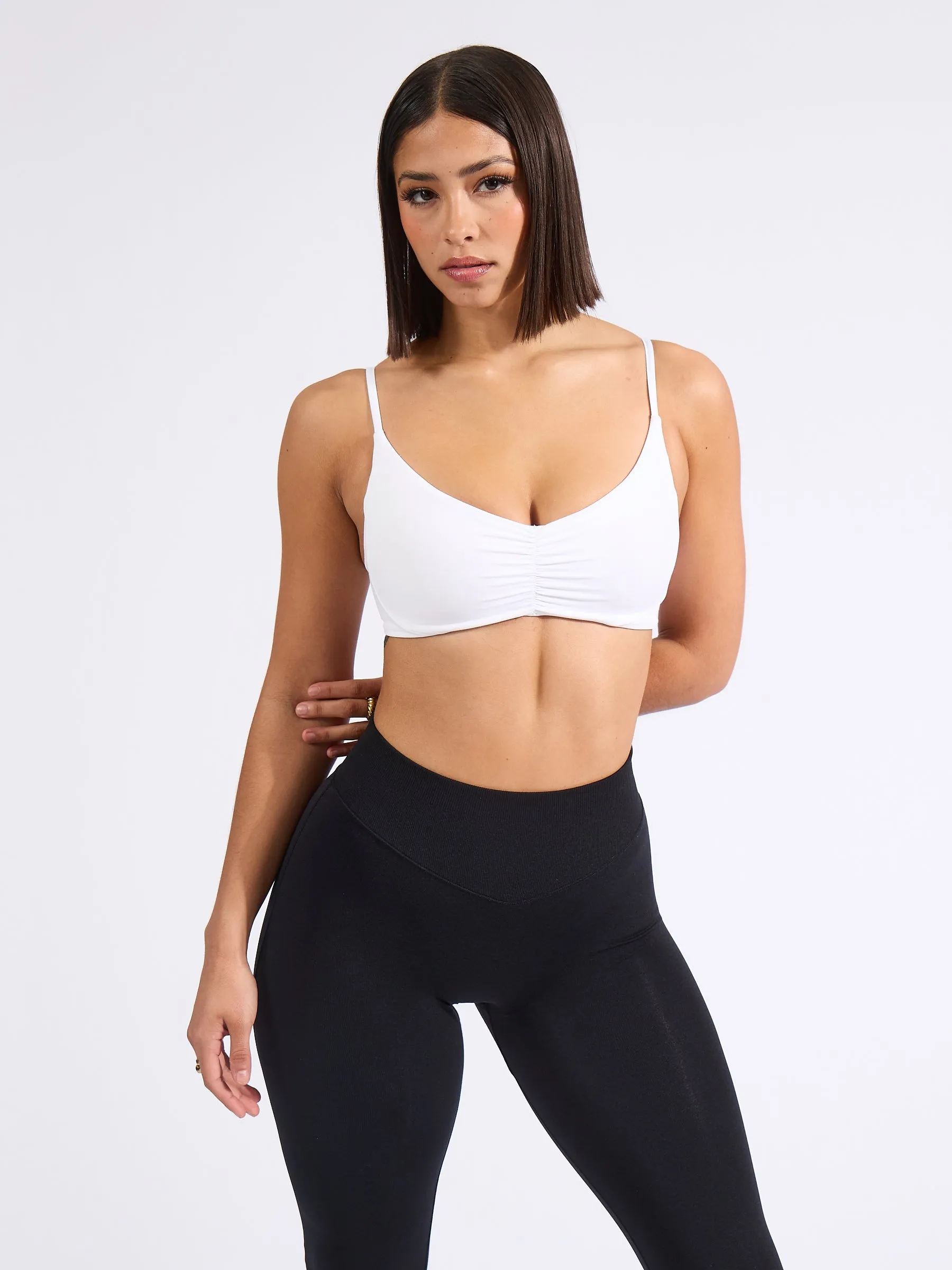 Buttercup Sports Bra - White sold by BuffBunny product image thumbnail 3