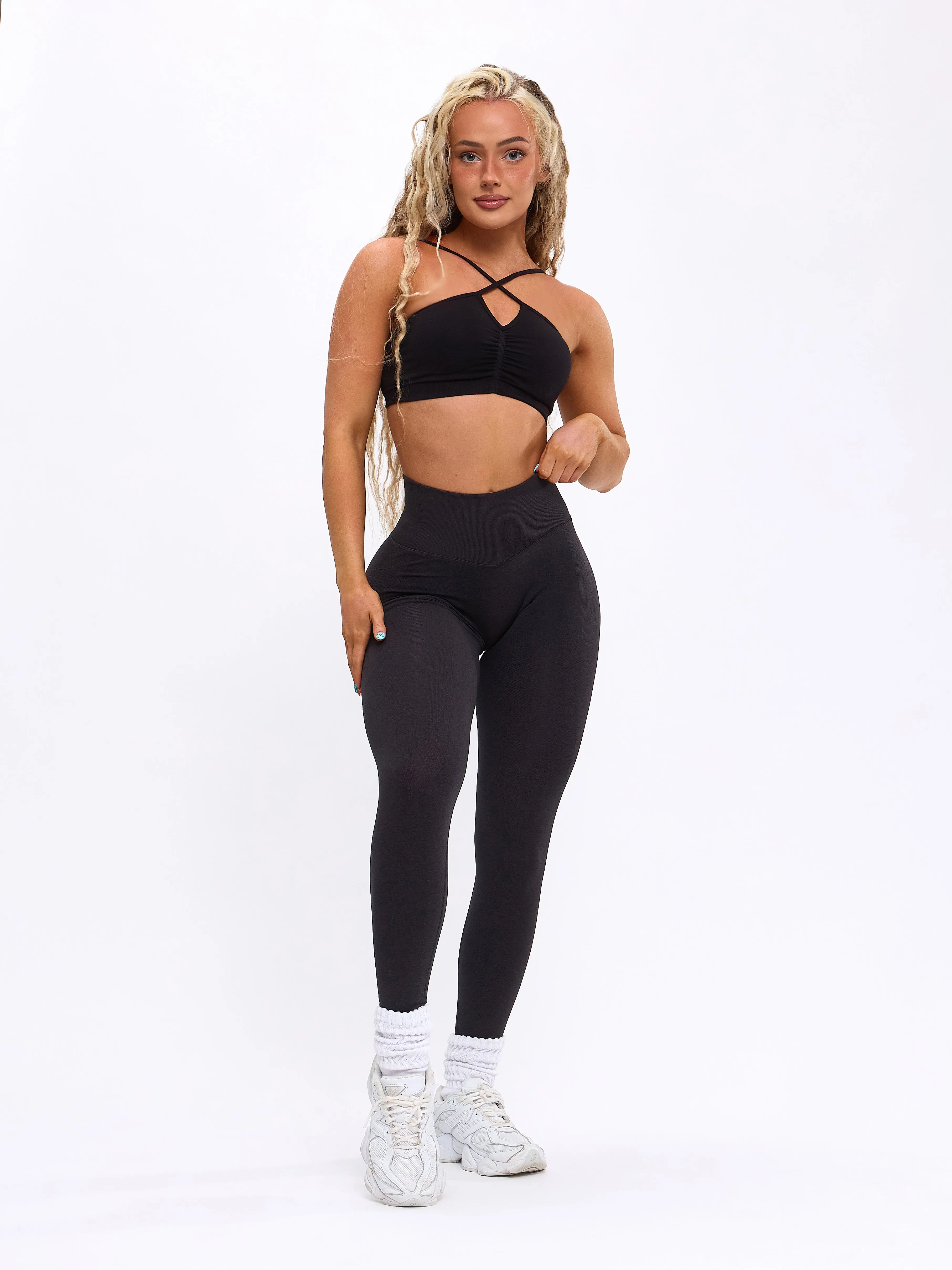 Miracle Seamless Legging - Charcoal sold by BuffBunny product image thumbnail 5