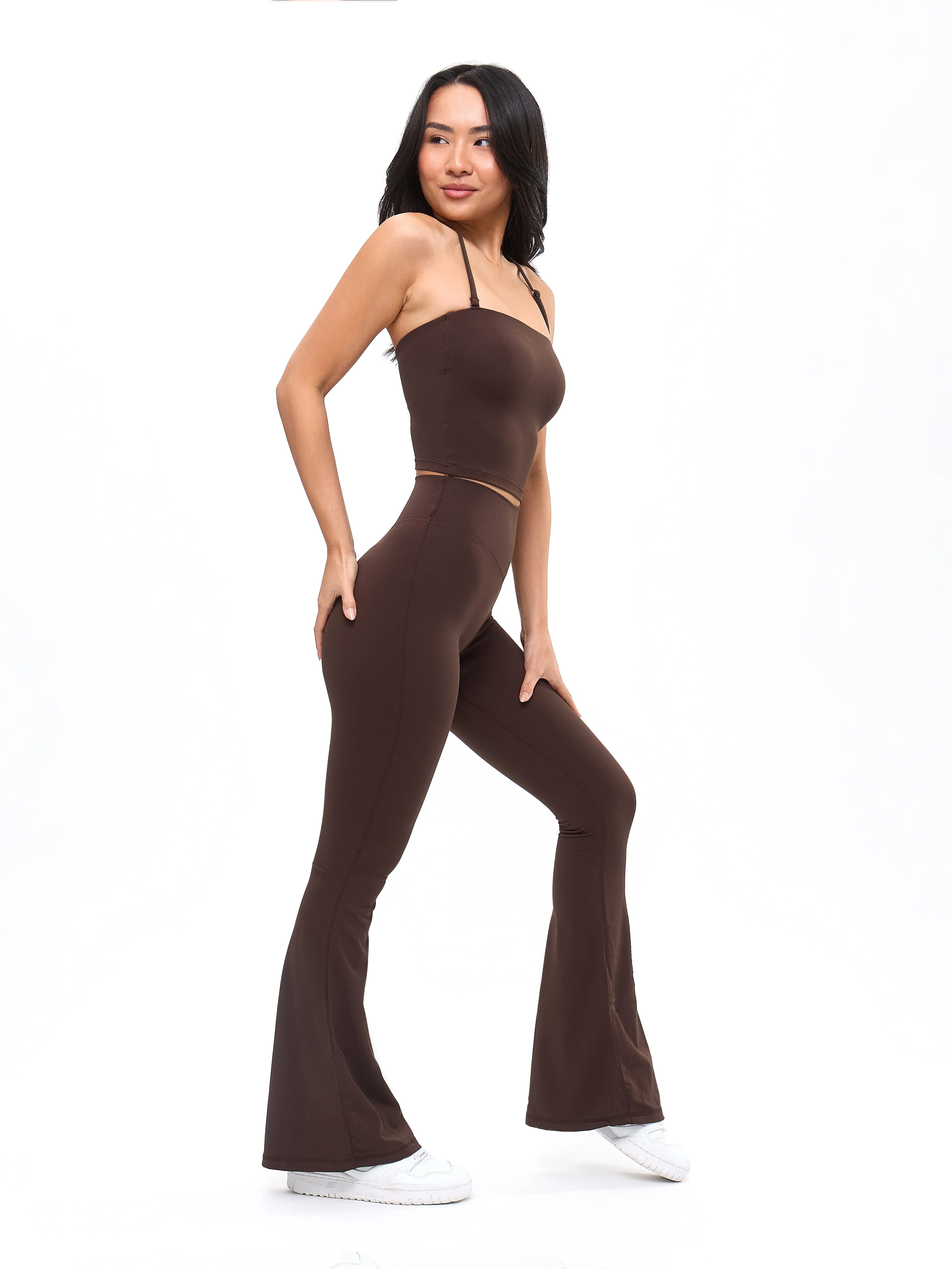 Butter Bandeau Crop - Cold Brew sold by BuffBunny product image thumbnail 2