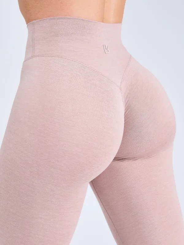 Dream Heathered Legging - Berry Ice sold by BuffBunny