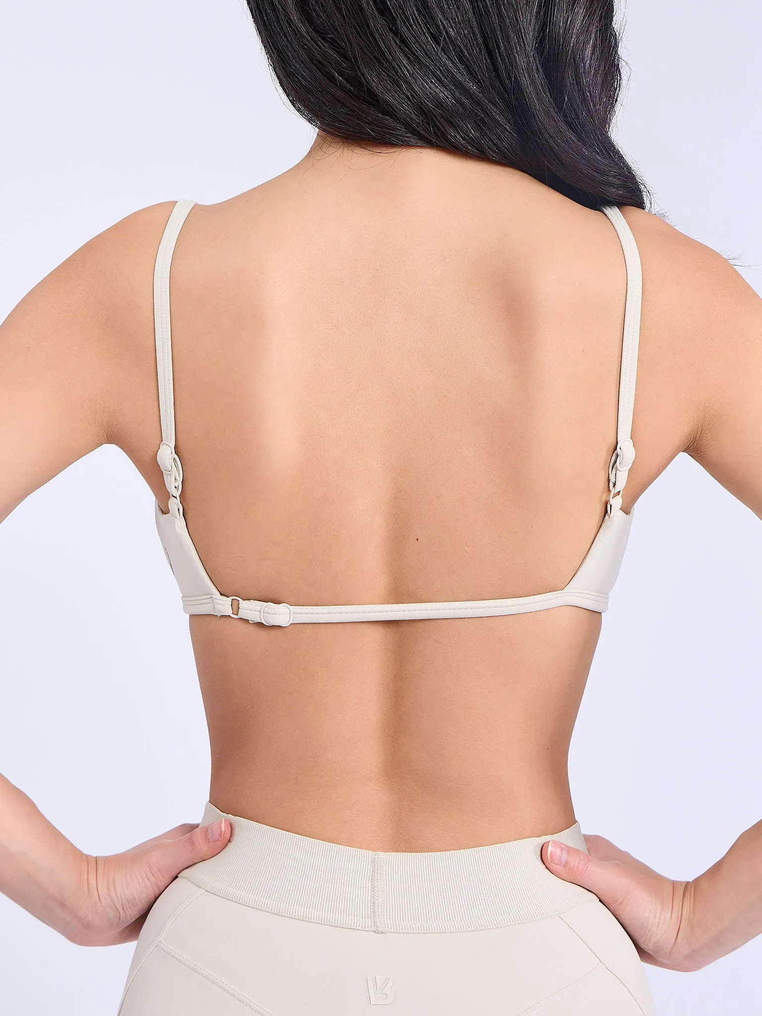 Plunge Butter Bra - Bone sold by BuffBunny product image thumbnail 3