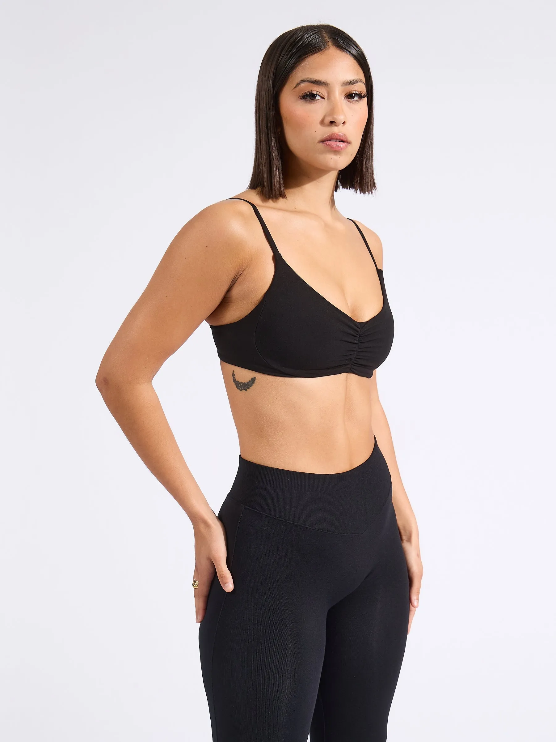 Buttercup Sports Bra - Onyx Black sold by BuffBunny product image thumbnail 2