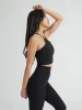 Foxy Sports Bra - Onyx Black sold by BuffBunny