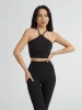 Foxy Sports Bra - Onyx Black sold by BuffBunny