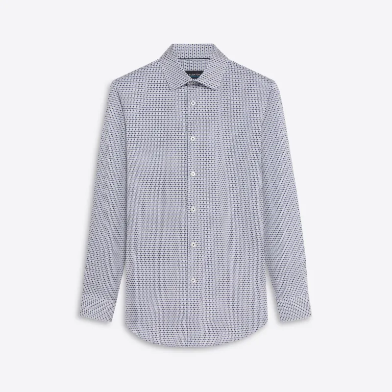 JAMES Diamond Print OoohCotton Shirt sold by Bugatchi