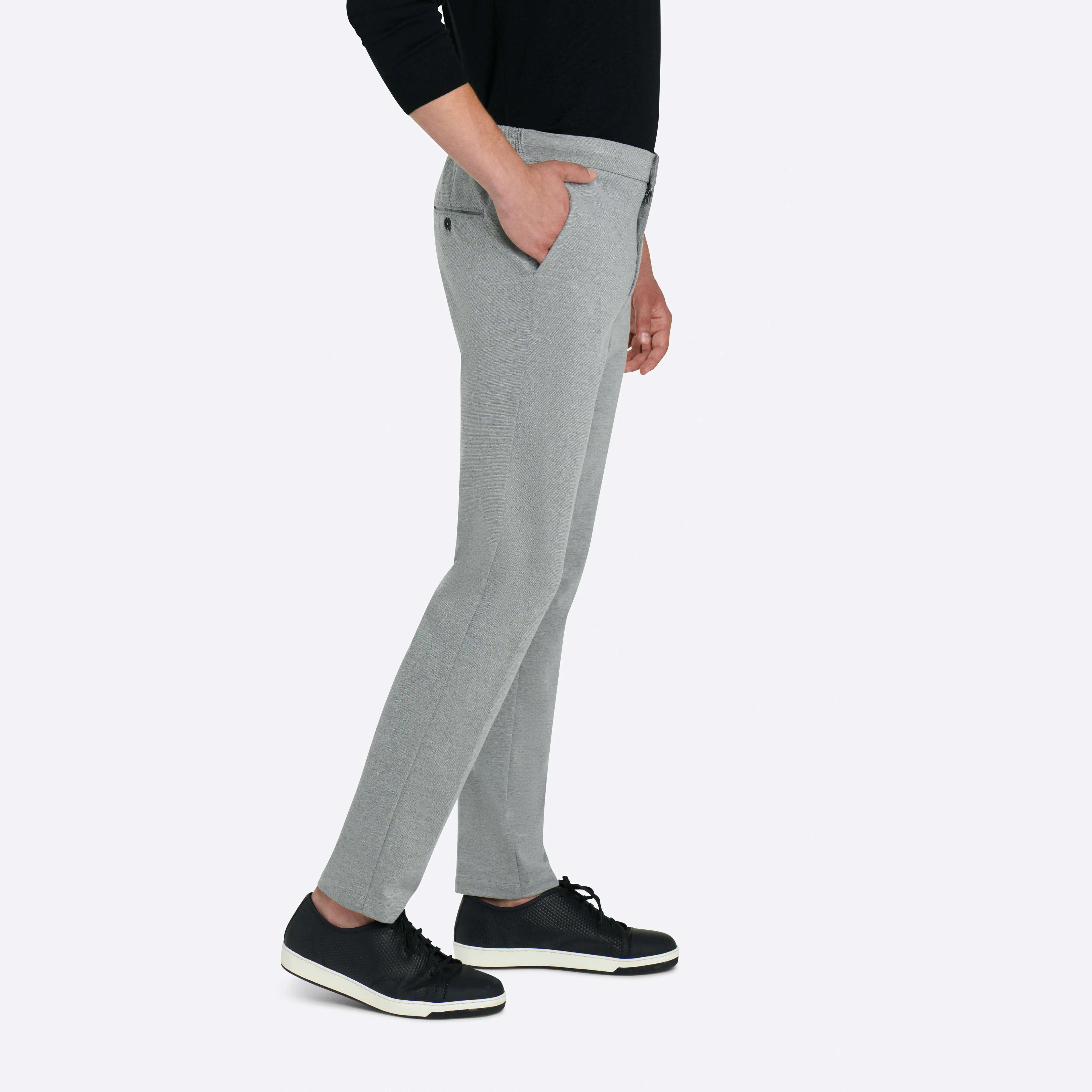 Flat Front Casual Pant sold by Bugatchi product image thumbnail 3